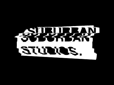 Suburban Studios distortion fashion fashion design graphic design print print design streetwear typography warped
