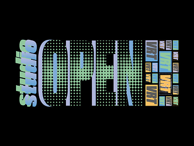 OpenVRT 80s banner belgium graphic design header openvrt typography vrt