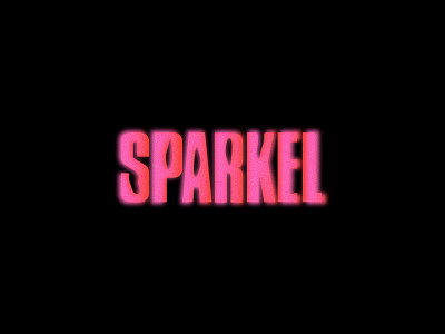 Sparkel branding logo logotype sparkel type typography