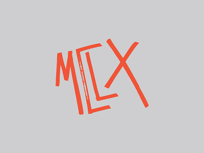 MCLX branding concert handlettering hardcore lettering logo marker music punk typography wordmark