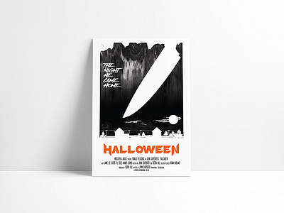 Halloween Movie Poster Redesign