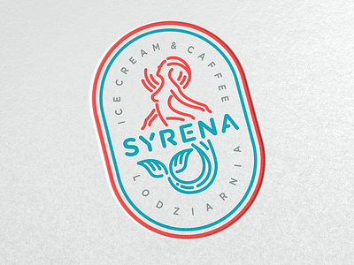 Syrena ice cream & Caffee coffee cream ice mermaid sea