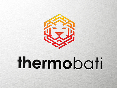 Thermobati heating hot lion logo thermal