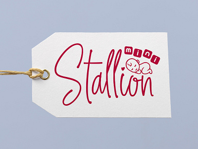 Stallion Fabrics - Package Tag brand design branding design graphic design graphicdesign illustration logo logo design mock up mock up design mockup mockup design package tag