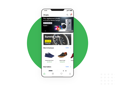 Shopie #1 Screen 2019 e commerce e commerce app e commerce design ecommerce shopie