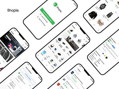 Shopie e-commerce App 2019 e-commerce e-commerce app ui