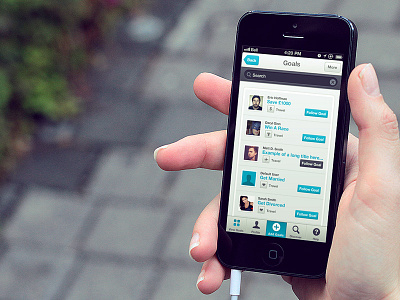 Goals App app apple application ios iphone mobile