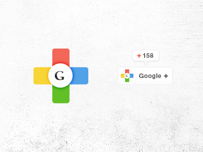 Google+ Icon blue button google google plus green icon plus redesign reg ui yellow