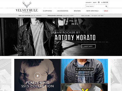 Fashion Store clean clothing ecommerce fashion menswear store texture