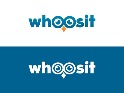 WhooSit Logo branding learning logo owl test text typography