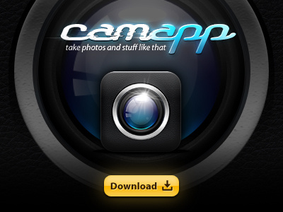 Camapp - Iphone icon download app camera download free freebie icon ios iphone lens resource