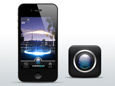 viewfinder page app camera design icon iphone lens mobile ui
