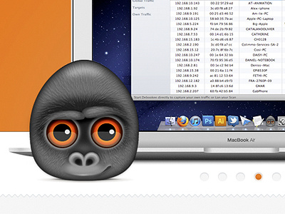 App Page app apple appstore choice clean icon mac macbook macbookair monkey orange slider