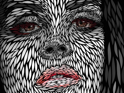 Lana Del Rey | Vector portrait adobe draw illustration lana del rey portrait vector