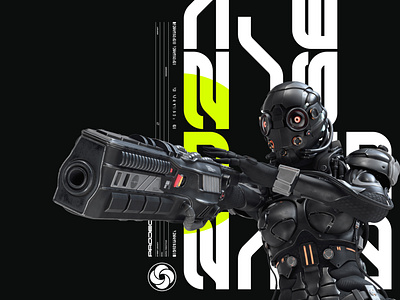 CYBERLEGACY atomic black cyberpunk cyborg elements future game gaming glitch nuclear