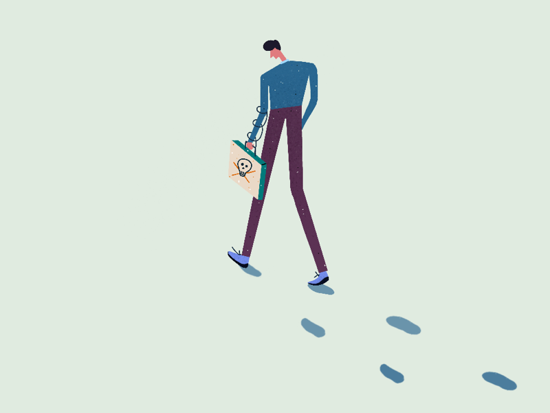 Path to danger art design illustration art digital art character illustration