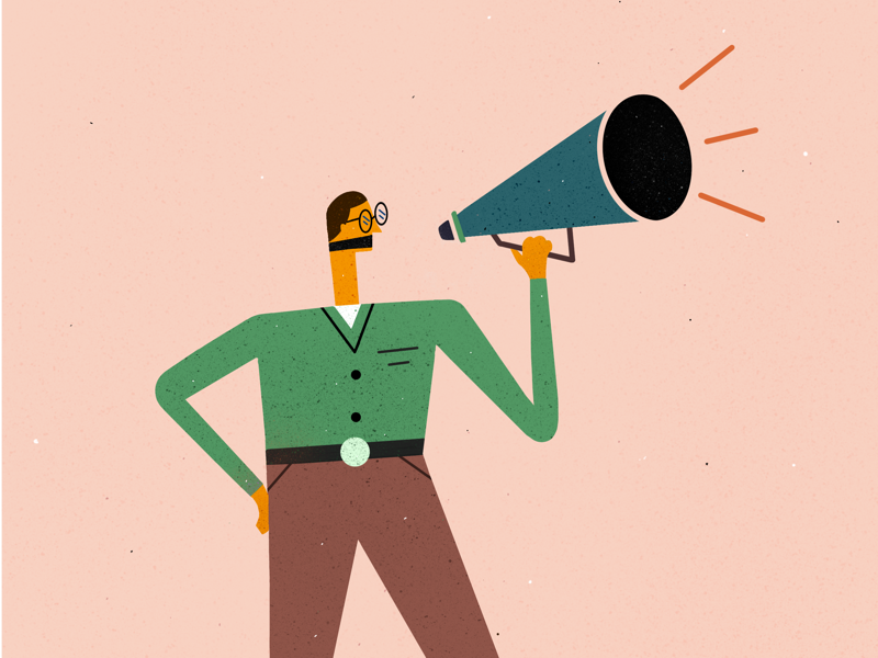 Voice of the silence character art vector illustration minimal editorial texture illustration art visual illustration