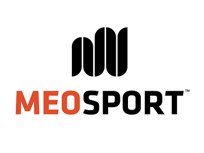 MEOSPORT Logo athlete logo design meosport sport