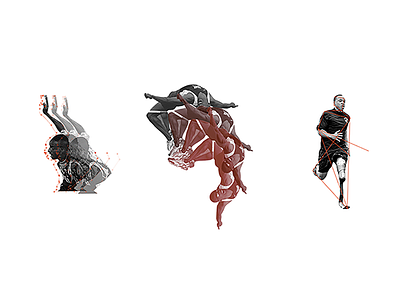 Athlete illustration experiment