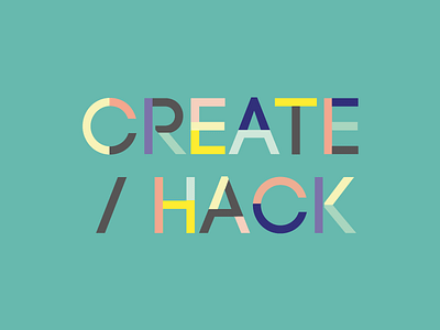 Create Hack Logo branding create hack logo