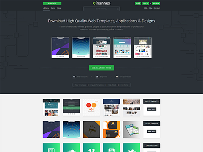 InAnnex.com New Home Page Design
