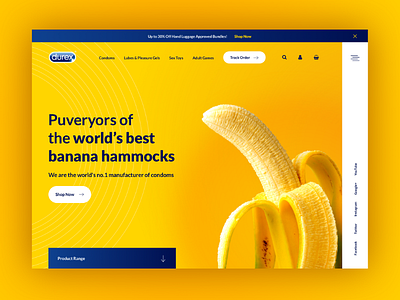 Durex Homepage Redesign