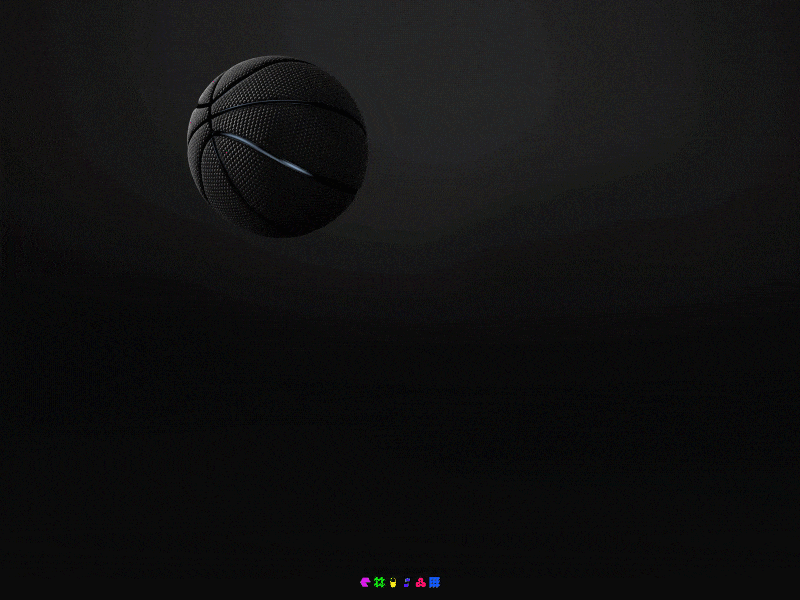 Balls_2 ball basketball black bouncy cinema4d simulation softbody sport