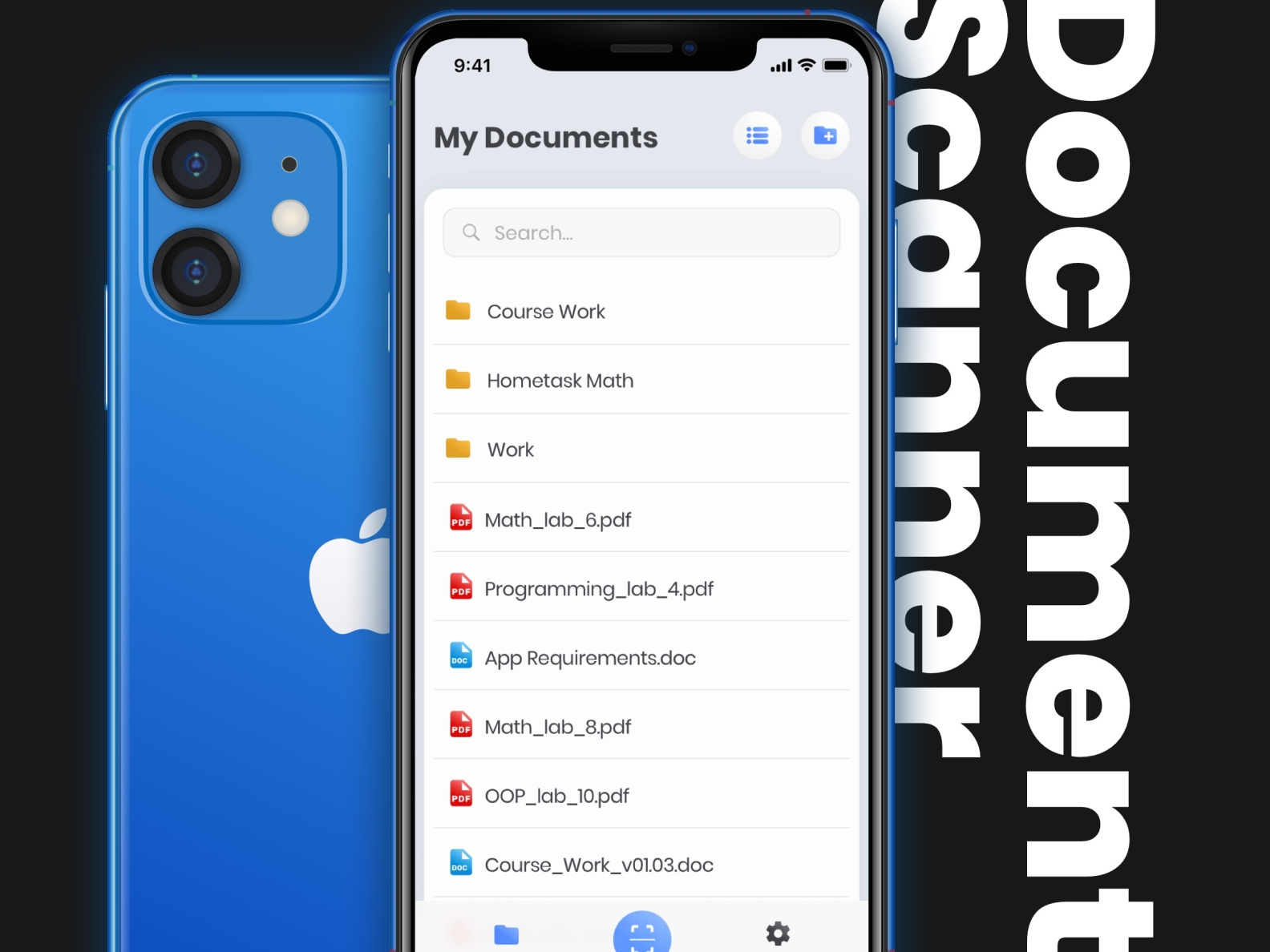 Document Scanner iOS App by Igor Alexandrov on Dribbble