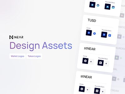 NEAR Protocol Figma Community Logos Kit assets blockchain community crypto figma free kit logo logos logotype near nearblockchain nearprotocol opensource