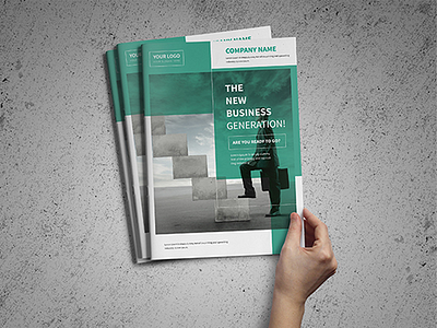 Corporate Business Brochure brand brochure catalogs catalogue clean corporate customisable customize design elegant print template