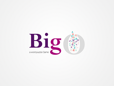 Big O Logo android brand design game illustrator ios logo mobile print puzzle