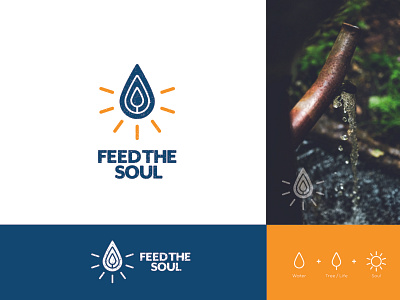 Feed the Soul - Logo Design for water charity brandidentity branding logo logo design logodesign visualidentity