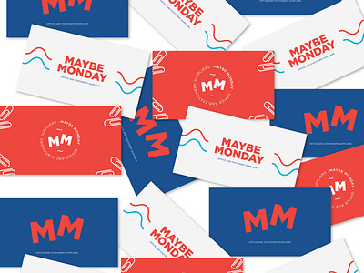 Maybe Monday Logo and Brand Identity