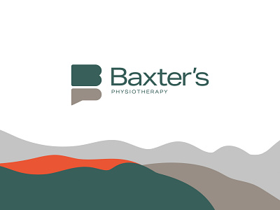 Logo and Brand Identity - Baxter Physiotherapy brand design brand identity identity design illustration logo logo design logo designer logodesign visual design visual identity