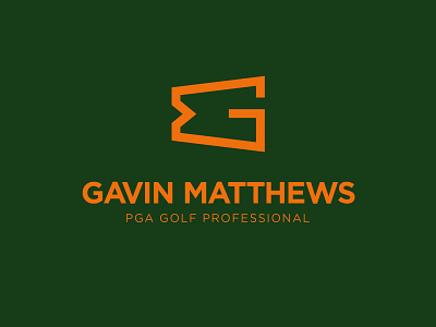 Logo Design - Gavin Matthews, Golf Professional brand design brand identity branding design logo logo design logo design branding logo designer logodesign logodesigner