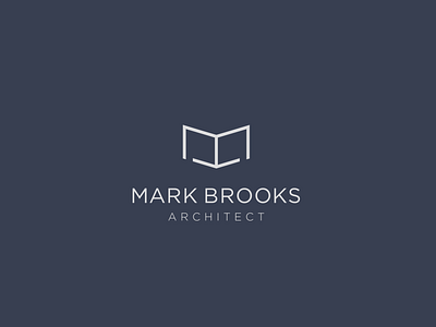 Logo Design - Mark Brooks architect brand design brand identity branding identity design logo logo design logo design branding logo designer logodesign visual identity