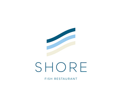 Shore Fish Restaurant - Brand Identity brand design brand identity logo logo design branding logodesign restaurant logo visual identity