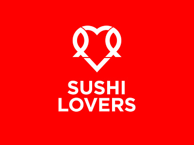 Sushi Lovers - Brand identity brand design brand identity identity design logo logo design logo design branding logo designer logodesign logodesigner sushi visual design visual identity