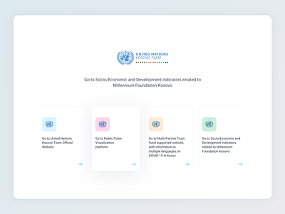 United Nations Kosovo Team - Landing Page