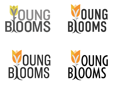 Young Blooms logo rework