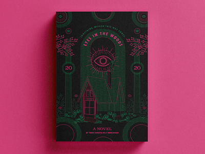 Eyes in the Woods | Book Cover book cover book cover illustration book design books digital art dribbble graphic design illustration product design