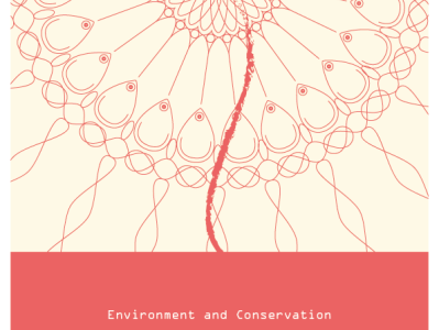 Environment and Conservation Magazine Cover design illustration layout pre press