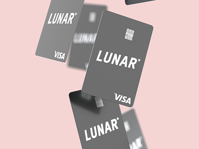 💳 Lunar Standard - Black 3d cinema 4d credit card lunar octane