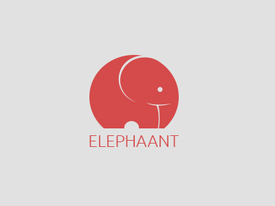 Elephaant Logo Concept branding concept elephant logo