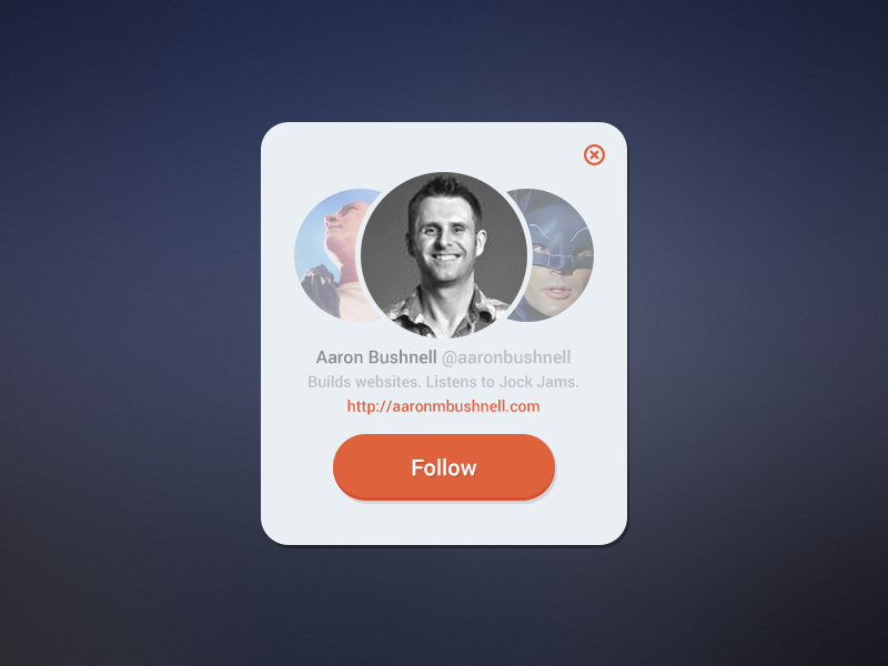 Find Friends - PSD download photoshop freebie psd free find friends follow rebound