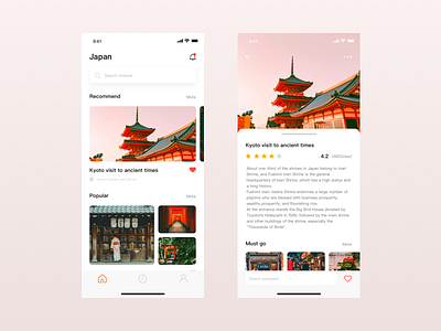 Tourism project tourism ui ux 应用