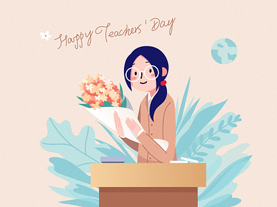 Illustration on teachers' day