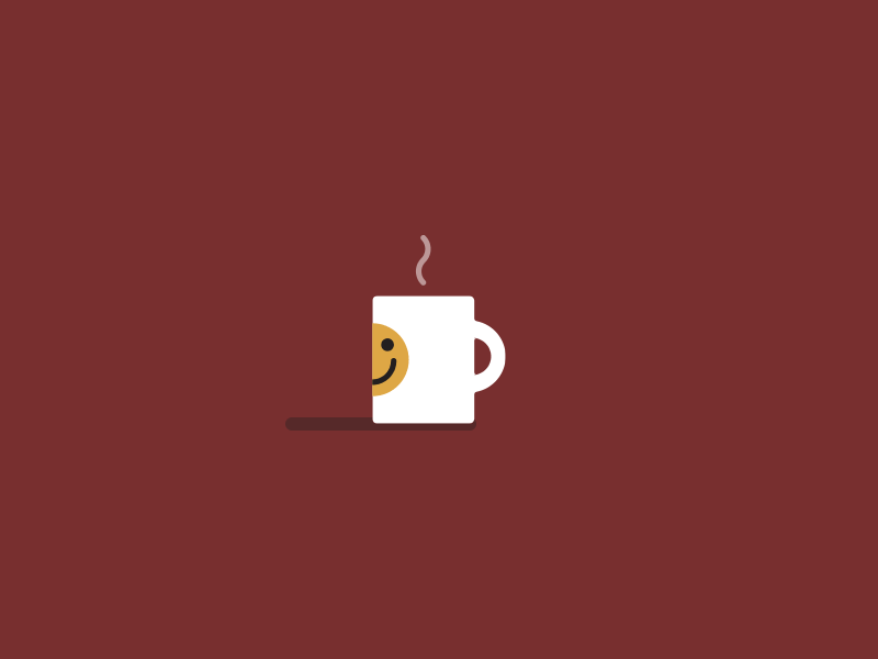 Hot Coffee adworkers animation coffee illustration mug vector