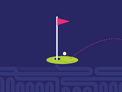 Where does the ball really go after you mini golf?