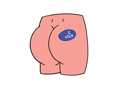 Civic Booty booty butt election vote voting